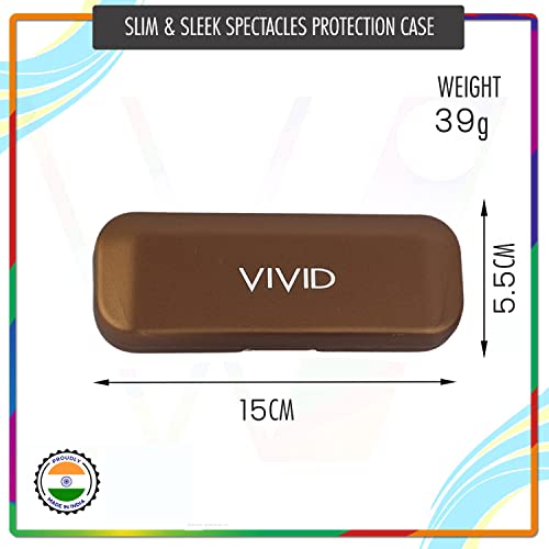 Image of VIVID Vision Unisex Adult Lightweight Eyewear Specs Case Cover | Protect Eye Glasses | Chashma Dibbi | Sunglass Box