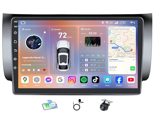 8 Core 32G ROM Car Radio for Nissan Sentra 2013-2017: Upgrade 10 inch 1280 * 800 IPS Touch Screen for Sentra Stereo with Carplay Android Auto Bluetooth Android 13 GPS Navigation 5G WiFi Backup Camera by Jerqry - Used condition - US$143.03