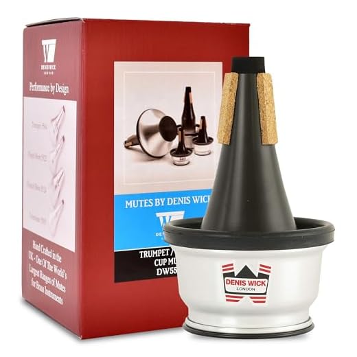 Denis Wick DW5531 Silencio de copa ajustable para trompeta