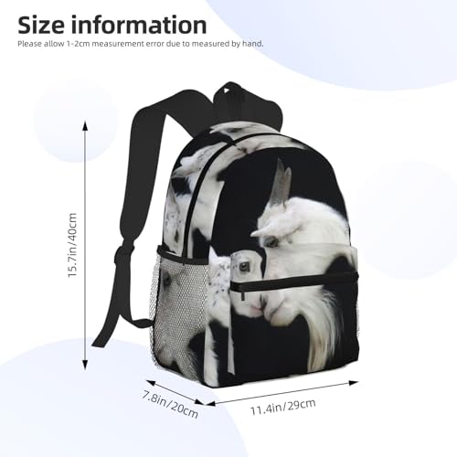 Sac à dos ordinateur portable voyage chèvre contre les chocs
