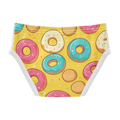 KLL Donuts Background Baby Boys Cotton Nighttime Underwear Cute Children Undies2