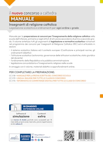 Concorso Insegnanti Di Religione Cattolica. Con Espansione Online. Con Software Di Simulazione - 2