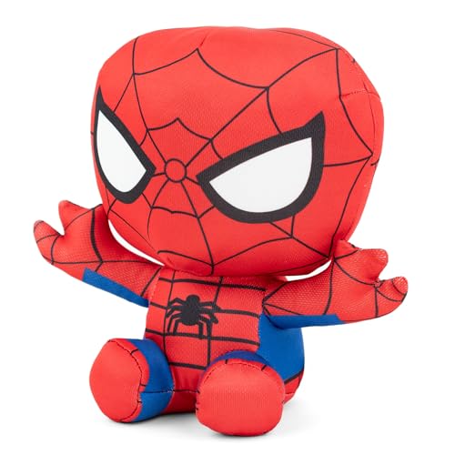 Image of Mirada Marvel Spiderman Soft Plush Toy - 23cm | Official Licensed Superhero Stuffed for Kids, Boys & Girls | Super Soft Cuddly Character Toy for Fans | Ideal for Birthday Gifts /Christmas /Diwali