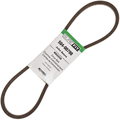 Amazon Com Surefit 40 Engine To Variable Speed Drive Belt Replaces John Deere M82258 110 112 200 208 210 212 214 216 Tractors Patio Lawn Garden
