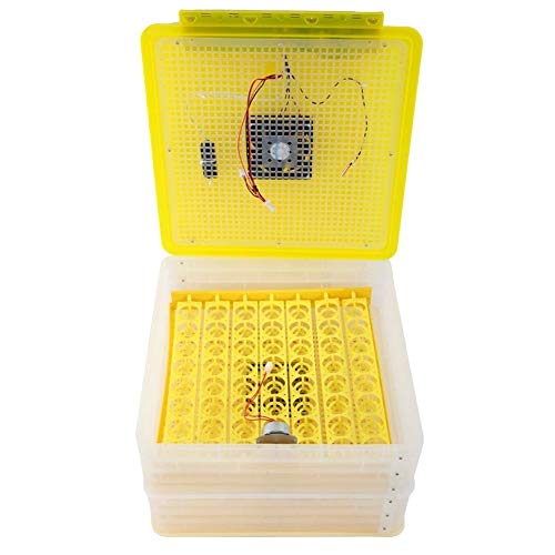 LYSGST 112 Eier Inkubator Brütmaschine Temperaturregelung Automatisches Wenden von Eiern für Hühner, Enten, Gänse… – Bild 5