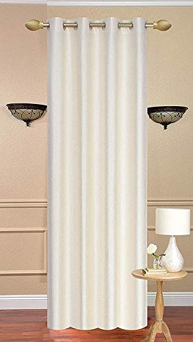 Image of Avi Trendz Polyster Curtain Set of 1(Cream, 4 x 5)