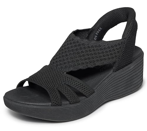 Skechers Damen Parallel Lite Summer Invite Turnschuhe Black 38 EU