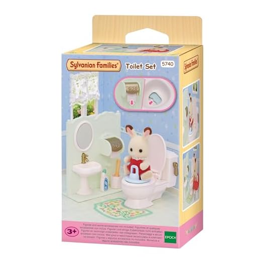 Sylvanian Families - Les Toilettes - 5740 - Mobilier - Mini Poupées