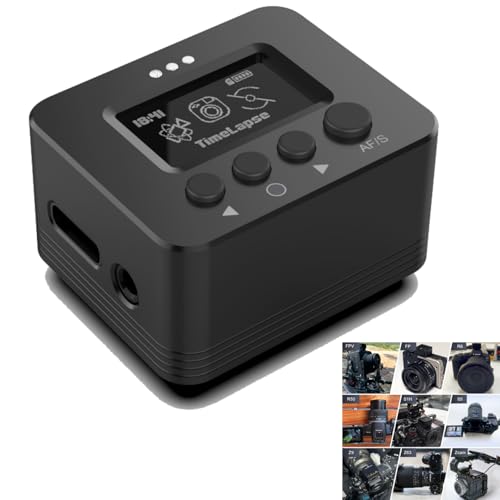 NiYien FX A1 Stabilisateur gyroscope pour appareil photo reflex numérique et système d'appareil photo 35+ heures d'autonomie de la batterie 30 g Poids léger...