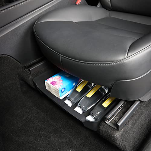 ShowEv Tesla Model Y siliconen opbergdoos onder de zitting; opbergdoos voor stoelen in de eerste rij model Y accessoires - Image 3