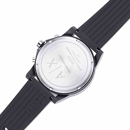 Image of Armani Exchange Analogue Men's Watch (Blue Colored Strap)