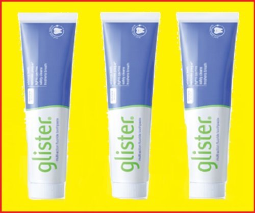 3 X Amway GLISTER Multi-Action Flouride Toothpaste 150ml / 200g, Whiten Teeth, Remove Stains by Amway
