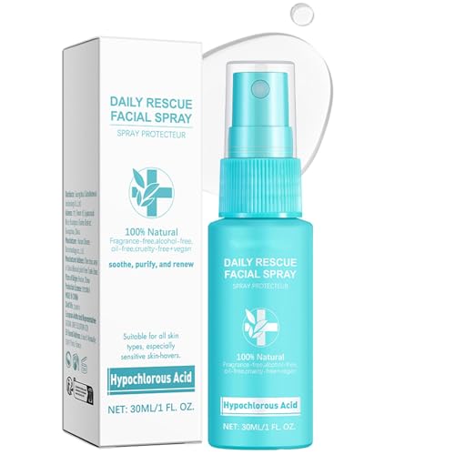 Hypochlorous Acid Spray for face Daily Rescue Facial Spray Toner Soothing and Purify Facial Mist Support Against Irritation Calm Redness