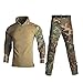 Taktyczny kombinezon treningowy z długimi rękawami Kombinezon żaby bez sprzętu ochronnego Kombinezon kamuflażowy