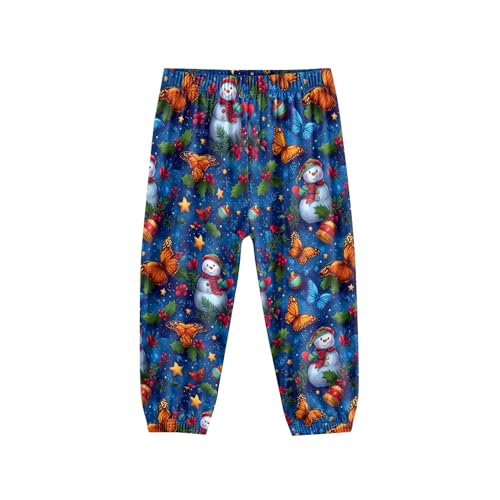 Image of Unisex Little Kids Yoga Trousers Bohemian Beach Pants Baggy Harem Activewear for Boys and Girls Age 3-10