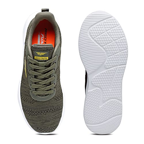 Image of Red Tape Men's Sports Walking Shoes - Arch Support, Dynamic Feet Support, On-Ground Stability, Soft-Cushioned Insole, Shock Absorption, Perfect for Walking & Running