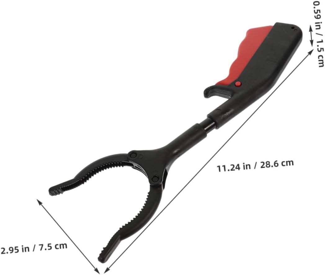 2pcs Heavy Duty Grabber Reacher Tool for Seniors Ergonomic Garbage Picker with Precision Portable Litter Claw for Pickup and Independence