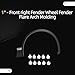 JAVOUKA Front right Fender Wheel Molding trim Arch Flare Compatible with VW TOUAREG 11-14#7P6853718C, 7P6853718