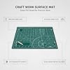 Green PVC Craft Mat with Grid Lines for Precision Work, Surface Protection, and Accurate Alignment (1 Piece) #3