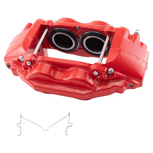Image of TRQ Performance Brake Caliper Set for 2008-2015 Toyota Sequoia | for 2007-2015 Toyota Tundra 2008-2015 Toyota Sequoia Front and Rear