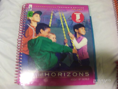 Harcourt School Publishers Horizons: Teacher's Edition Grade 1 Vol 1 2003