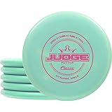 Dynamic Discs Judge Disc Golf Putter Five Pack | Classic Judge Disc Golf Putter Pack | Frisbee Golf Putter Pack | 170 Grams and Above | Disc Golf Color and Stamp Will Vary