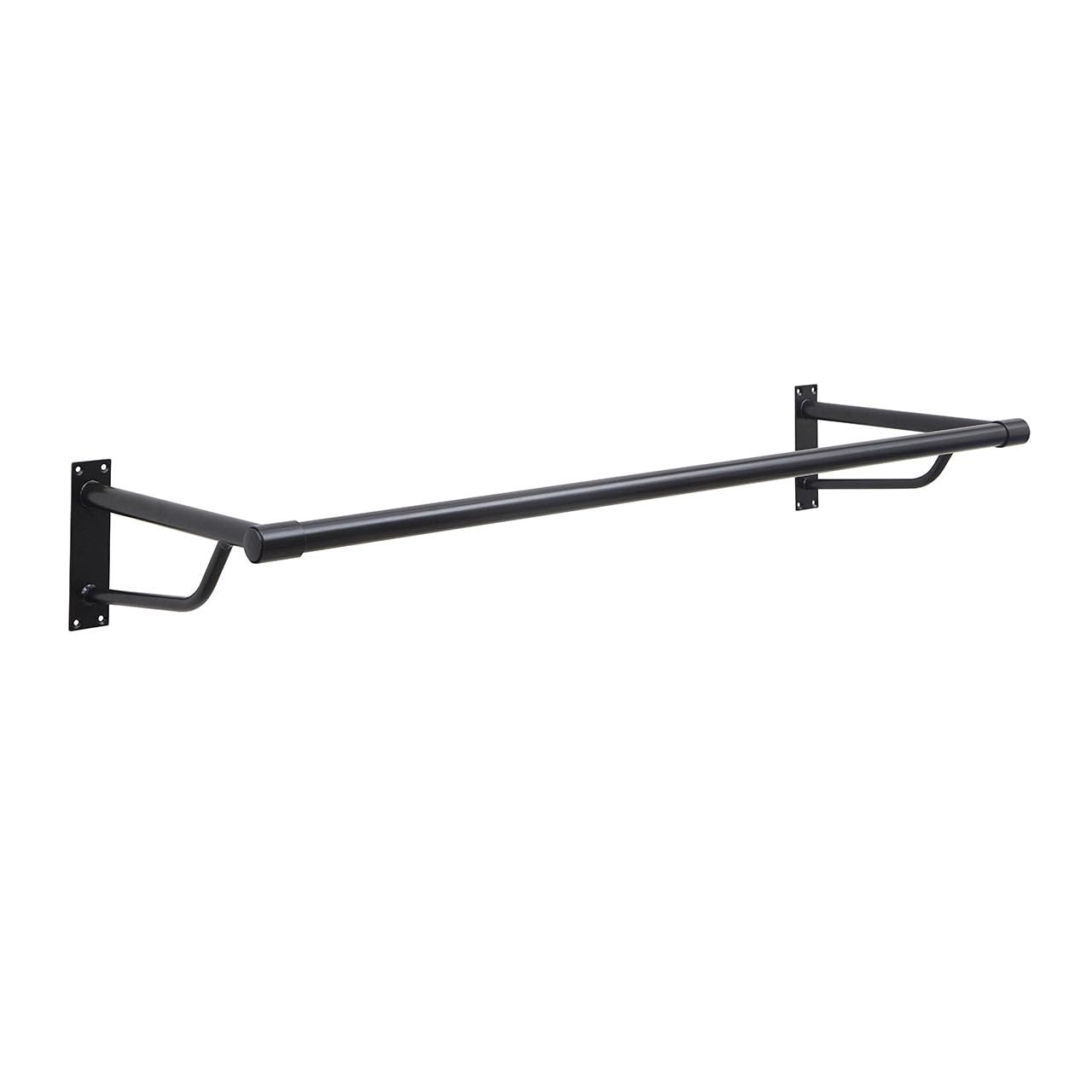 Shopfitting Rails The Shopfitting Shop Wall Mounted Clothes Rail, 60 cm Wide, 30 cm Deep ...