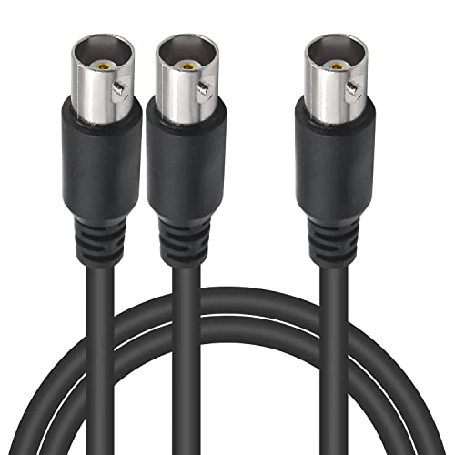 Maxhood BNC Female to Female Connector Cable 1.5ft