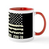 CafePress USS Gerald R. Ford 11 Oz Ceramic Mug 11 oz (325 ml) Ceramic Coffee Mug