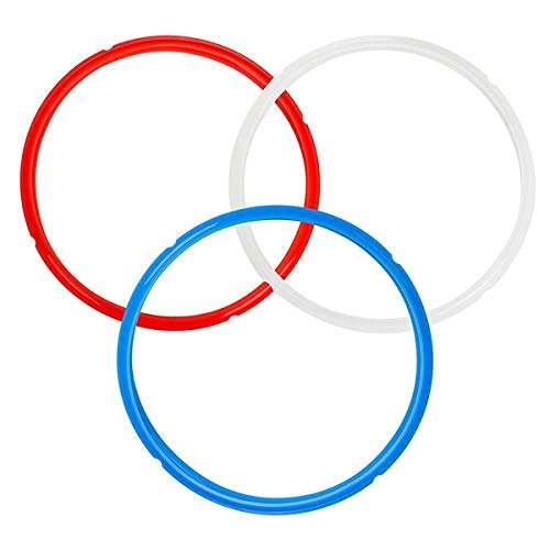 Preisvergleich Produktbild CCChaRLes Silikon Druckkocher Dichtung Ring Gummidichtung Universal Ersatz Dichtung Ring - Schwarz