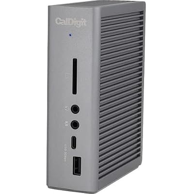 CalDigit TS3 Plus Docking Station - for Memory Card Reader/Monitor - Yes - SD - 87 W - Thunderbolt 3 - 2 Displays Supported - 4K, 5K - 3840 x 2160, 7680 x 4320 - 2 x USB 3.1 Type-C Ports - 5 x USB Typ