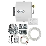 Aprilaire 600M Whole Home Humidifier with Manual Control + Bypass Humidifier Installation Kit, High Output Furnace Humidifier, Large Capacity Whole House Humidifier for Homes up to 4,000 Sq. Ft.