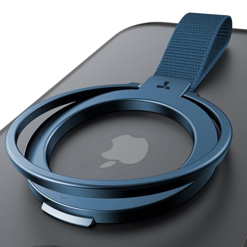 TORRAS Handy Ring für MagSafe 12N Magnetkraft für Fingerhalterung 360°Drehbar als Ständer Ringhalter Handy Halterung magnetisch für iPhone Samsung usw.- Titan Blau