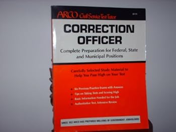 Paperback Correction Officer Book