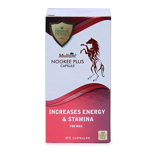 Image of Multani Shilajeet Gold Capsule 20 Capsule & Multani Nookee Plus Capsule 60 Veg Capsules Combo