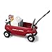 Radio Flyer Deluxe All-Terrain Family Wagon (Amazon Exclusive) (3106) , Red
