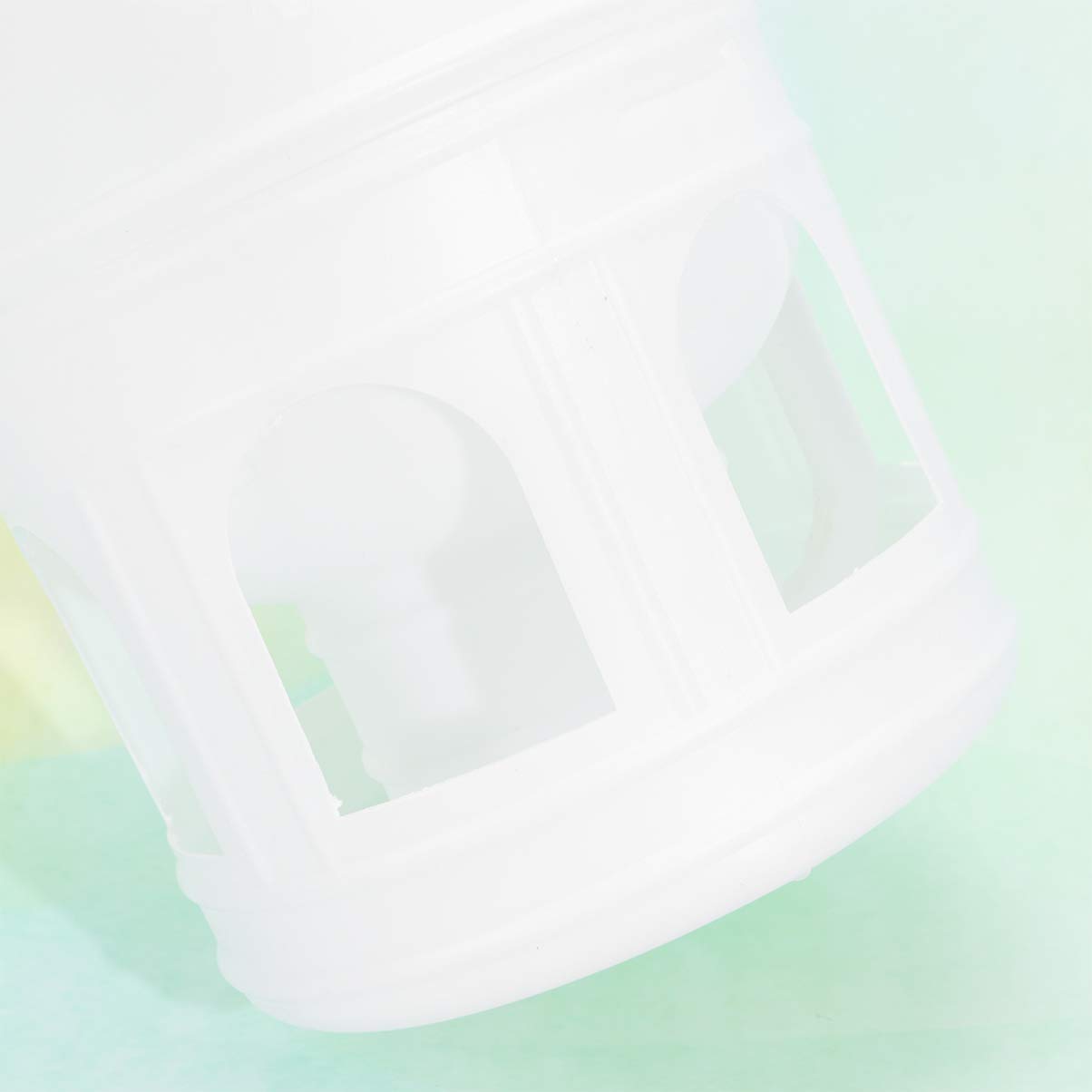 TEHAUX Dispensador de agua para palomas, bebedor de agua para pájaros, contenedor de agua para pájaros, alimentadores automáticos, bebedor de paloma para mascotas, botellas de agua colgantes para