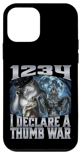 1234 I Declare A Thumb War スマホケース iPhone 12 mini 用
