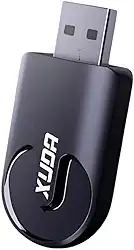 Adaptador CarPlay sem fio para iPhone e Android, XUDA Adaptador Apple CarPlay com fio para sem fio, tamanho mini USB e USB-C/Tipo-C, carros veículos controle estável e sem atraso, 2025 Preto