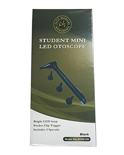 EMI Basic Student LED Otoscope #EOM-950 – Entry-Level Otoscope for Medical Students, Nurses, and Home Use