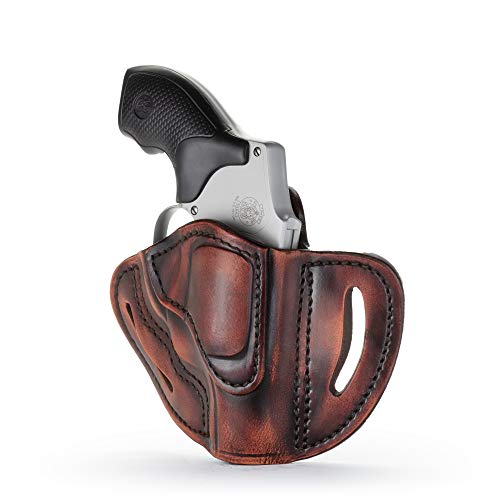 1791 GUNLEATHER J-Frame Revolver Holster - OWB CCW Holster - Right Handed Leather
