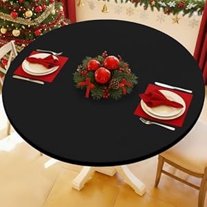 Round Spandex Tablecloth, Elastic F...
