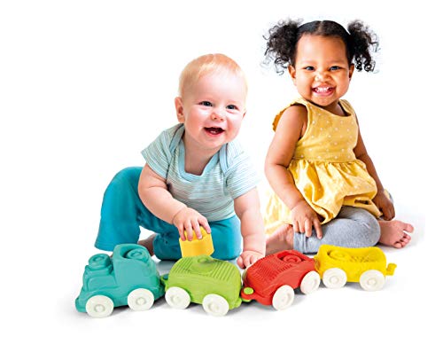 Clementoni Soft Clemmy, 17424 Speelset met zachte bouwstenen, vervaardigd in Italië, wasbaar, 6 maanden - Image 5