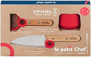 Opinel Chef Knife Set, Beechwood, One size