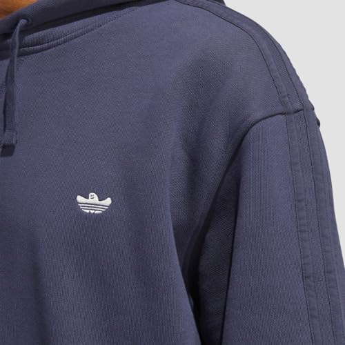 adidas Originals Unisex Heavyweight Shmoofoil Hoodie, Shadow Navy2