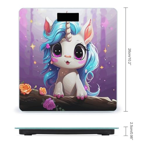Báscula Digital Cute Pony para Peso Corporal miniatura 2