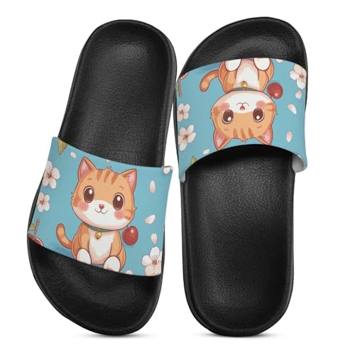 Image of Slides for Boys Girls Quick Drying Kids Slides Sandals Non-Slip