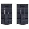 Pelican Replacement Double Throw Latches, Medium, Black (Set of 2)