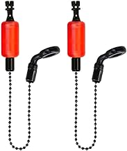 Hirisi Tackle Carp Swinger with Bite Alarm, Removable Sleeve, 6 Colours, Individually Packed, Length Adjustment