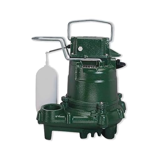 Zoeller 57-0001 M57 Basement High Capacity Sump Pump, 1 Pack, Stainless Steel